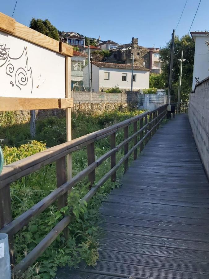 Ferienwohnung Vivienda Con Terraza En Playas De Baiona Exterior foto