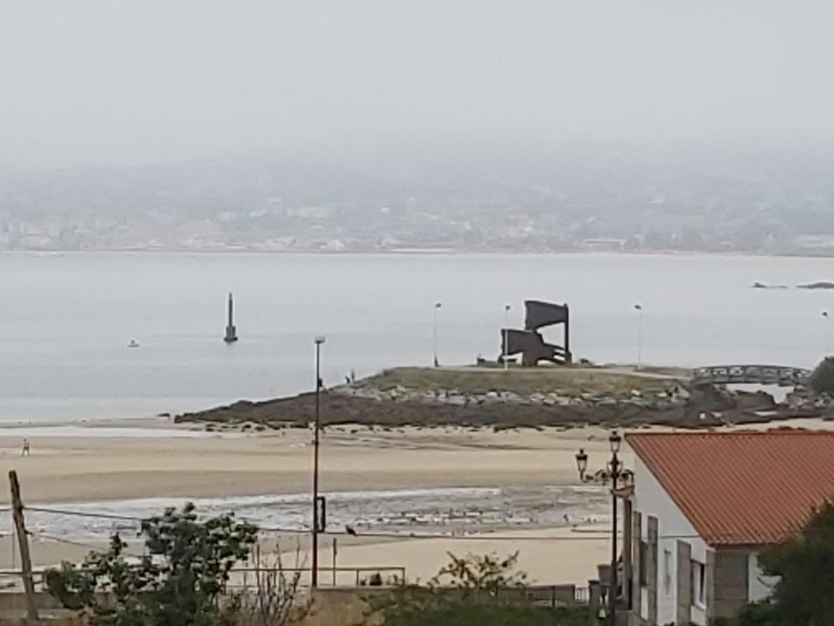 Ferienwohnung Vivienda Con Terraza En Playas De Baiona Exterior foto