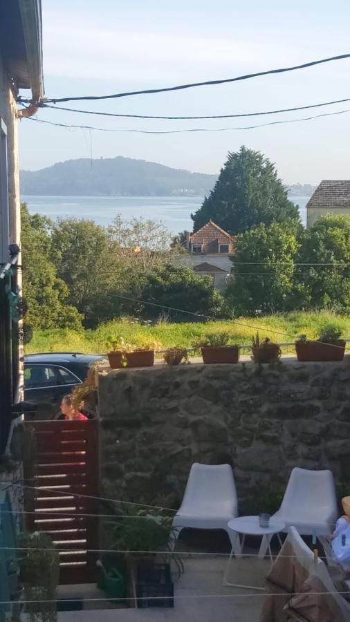 Ferienwohnung Vivienda Con Terraza En Playas De Baiona Exterior foto
